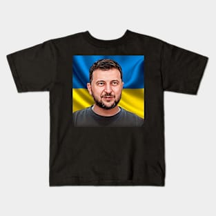 Volodymyr Zelensky Kids T-Shirt